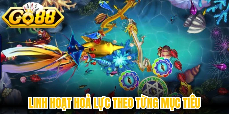Linh hoạt hoả lực theo từng mục tiêu