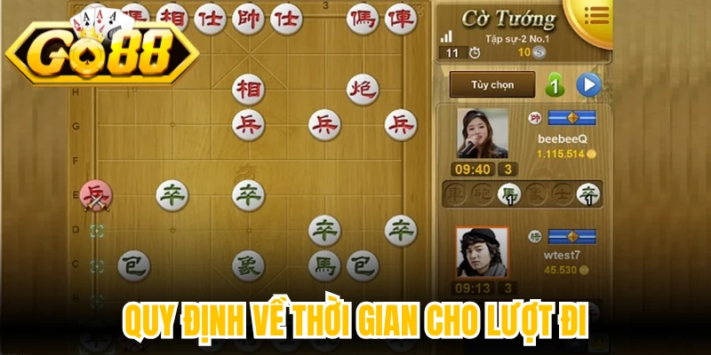 Quy định về thời gian cho lượt đi