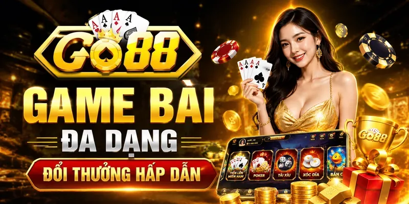 Sảnh Game Bài Go88 — Tiến Lên, Phỏm, Mậu Binh, Poker, Xì Dách