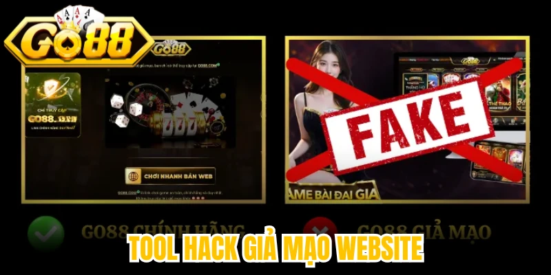 Tool hack giả mạo website